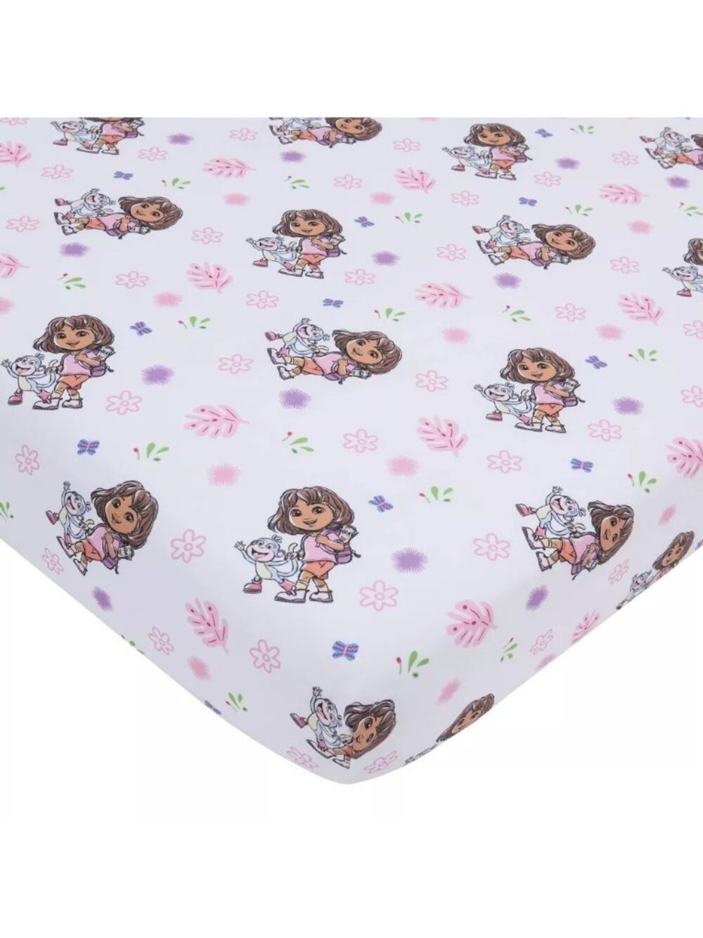 Dora the Explorer 4 Piece Toddler Bed Set w/ Quilted Comforter & Sheet Set - Picture 4 of 10